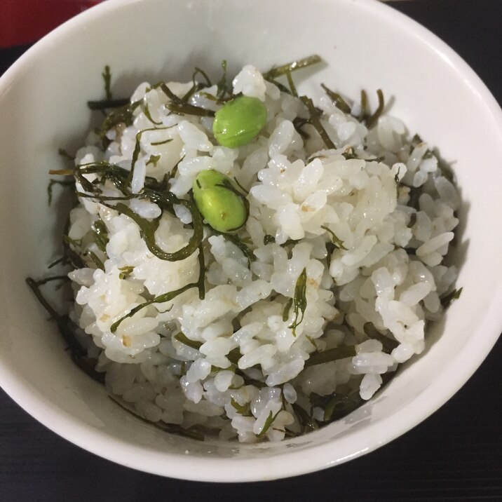 ひじきご飯